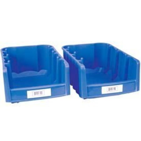 Aigner Index Aigner Bin Buddy BB-13 Adhesive Label Holder (Top/Bottom) 1" x 3" for Bins, Pack of 25 BB13